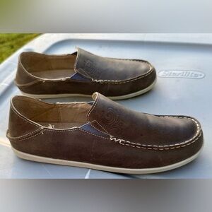 ⛵️OluKai Dark Brown Nohea Nubuck Shoes